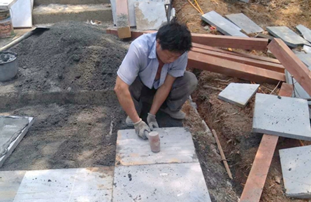 修繕?biāo)砻阑坝^ 炳蔚塔提升工程穩(wěn)步推進(jìn)