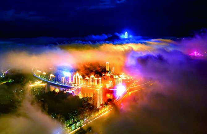 雨后梧州 景色醉人
