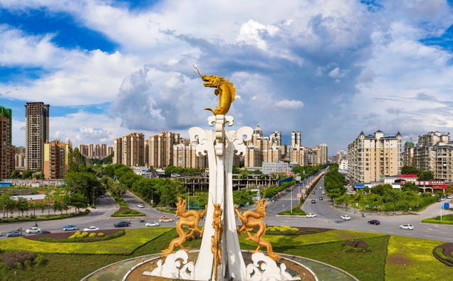 樓群林立盡顯都市氣息