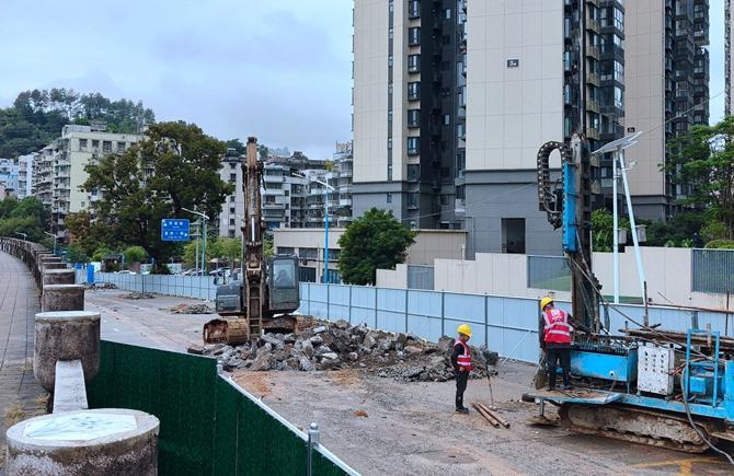 防洪排澇 改造施工